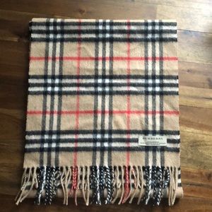 Authentic Burberry scarf